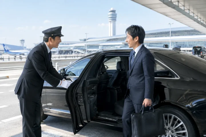 ハイヤーの大阪・関西での利用シーン